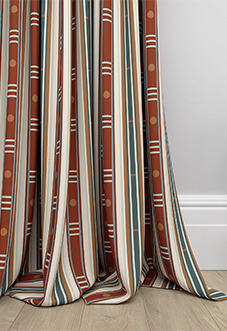 The British Stripe Co. William, Teignbridge No.1 - Made to Measure Curtains
